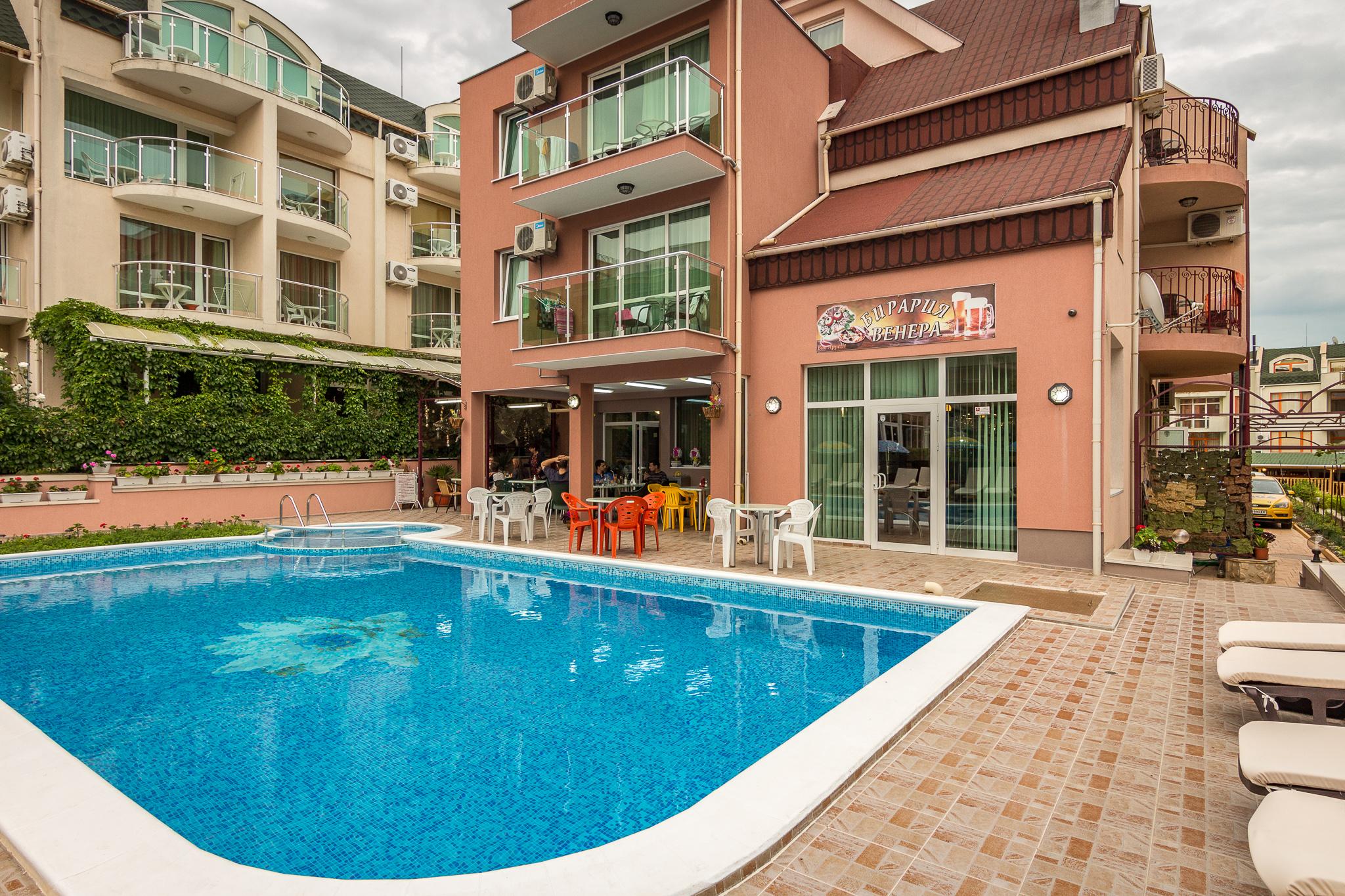 Family Hotel Venera Sveti Vlas Eksteriør billede